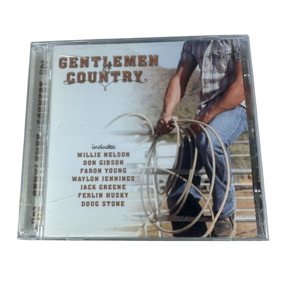 Gentlemen Of Country  2-Disc Compilation Featuring Willie Nelson & More Legends - Picture 1 of 8